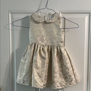 Carter's Cream Floral Formal Dress